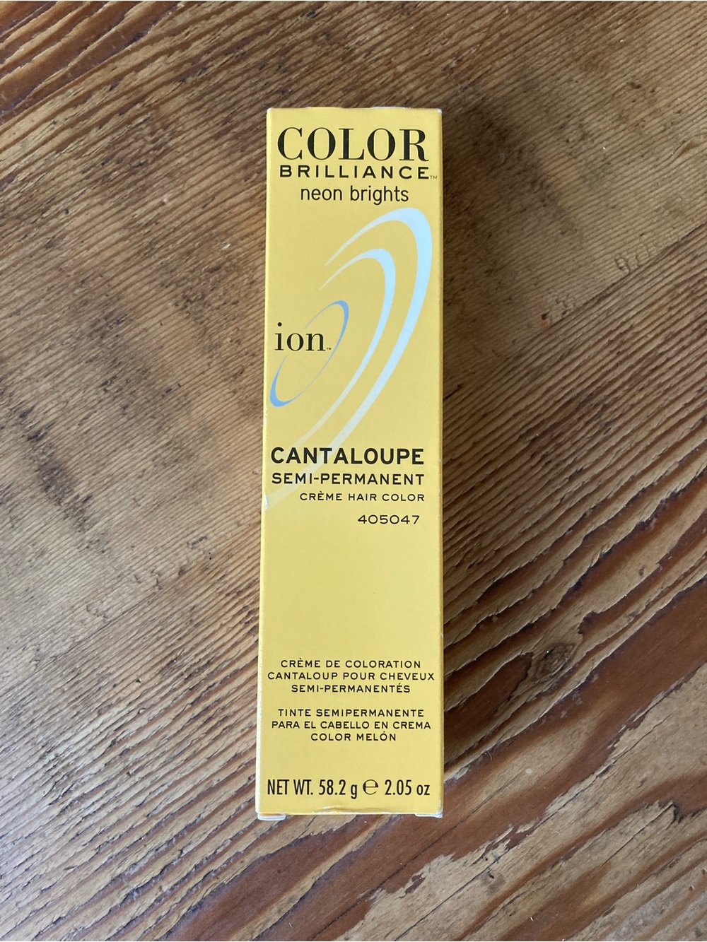 Color Brilliance Neon Brights Cantaloupe Semi-Permanent Hair Color